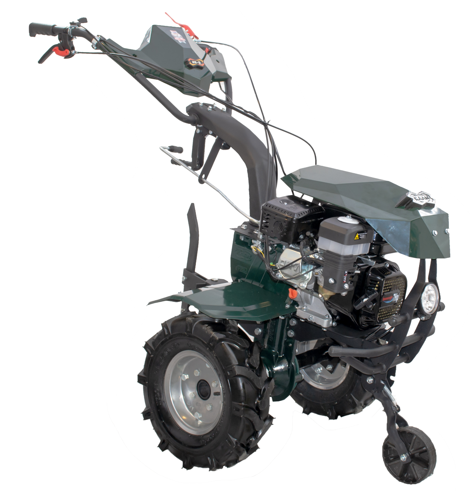 Kaan 26-S Delux 7 HP Benzinli Çapa Makinesi – 105 cm İş Genişliği, 2 İleri 1 Geri Vites