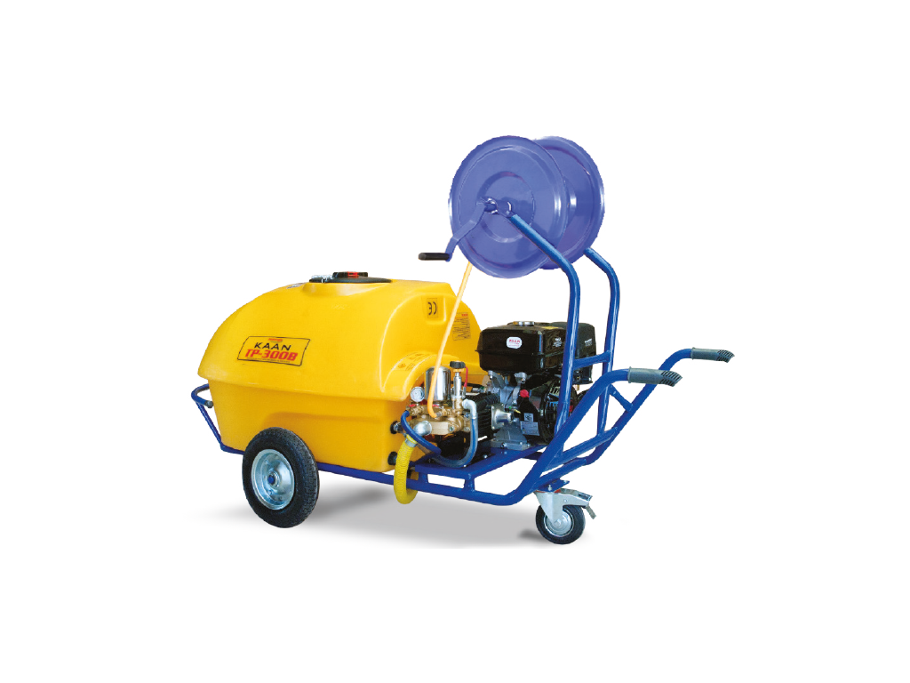 Kaan T 300 B Benzinli İlaçlama Makinası | 300 Litre – Yüksek Basınçlı Bahçe ve Tarla İlaçlama