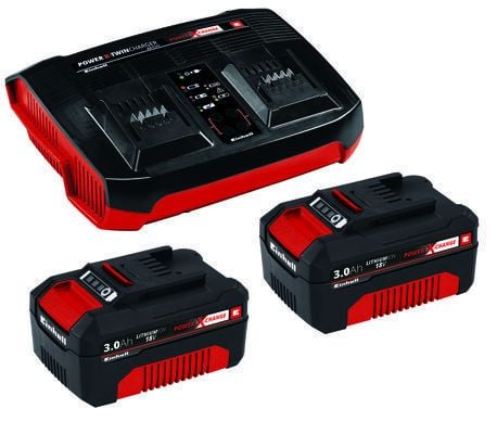 Einhell 2x3,0 Ah Akü ve Twincharger Şarj Cihazı