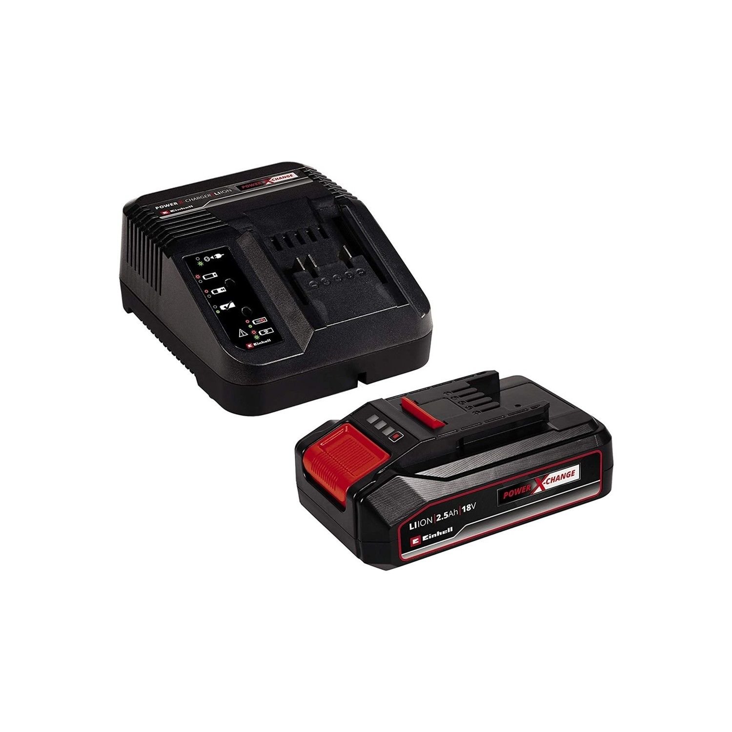 Einhell 18V 2,5 Ah PXC Starter Kit Akü ve Şarz cihazı(Başlangıç Seti)