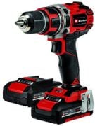 Einhell TE-CD 18/50 Li BL Kömürsüz Akülü Vidalama Matkap 2x2.0 Ah Set