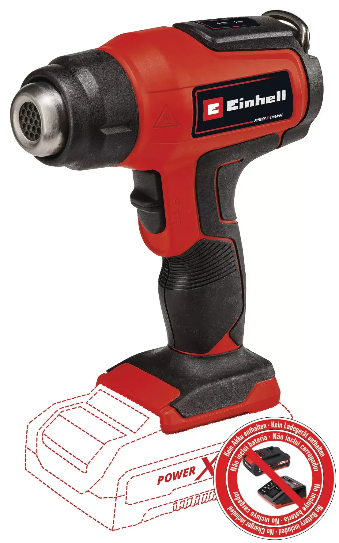 Einhell TE-HA 18 Li - Solo Akülü Sıcak Hava Tabancası