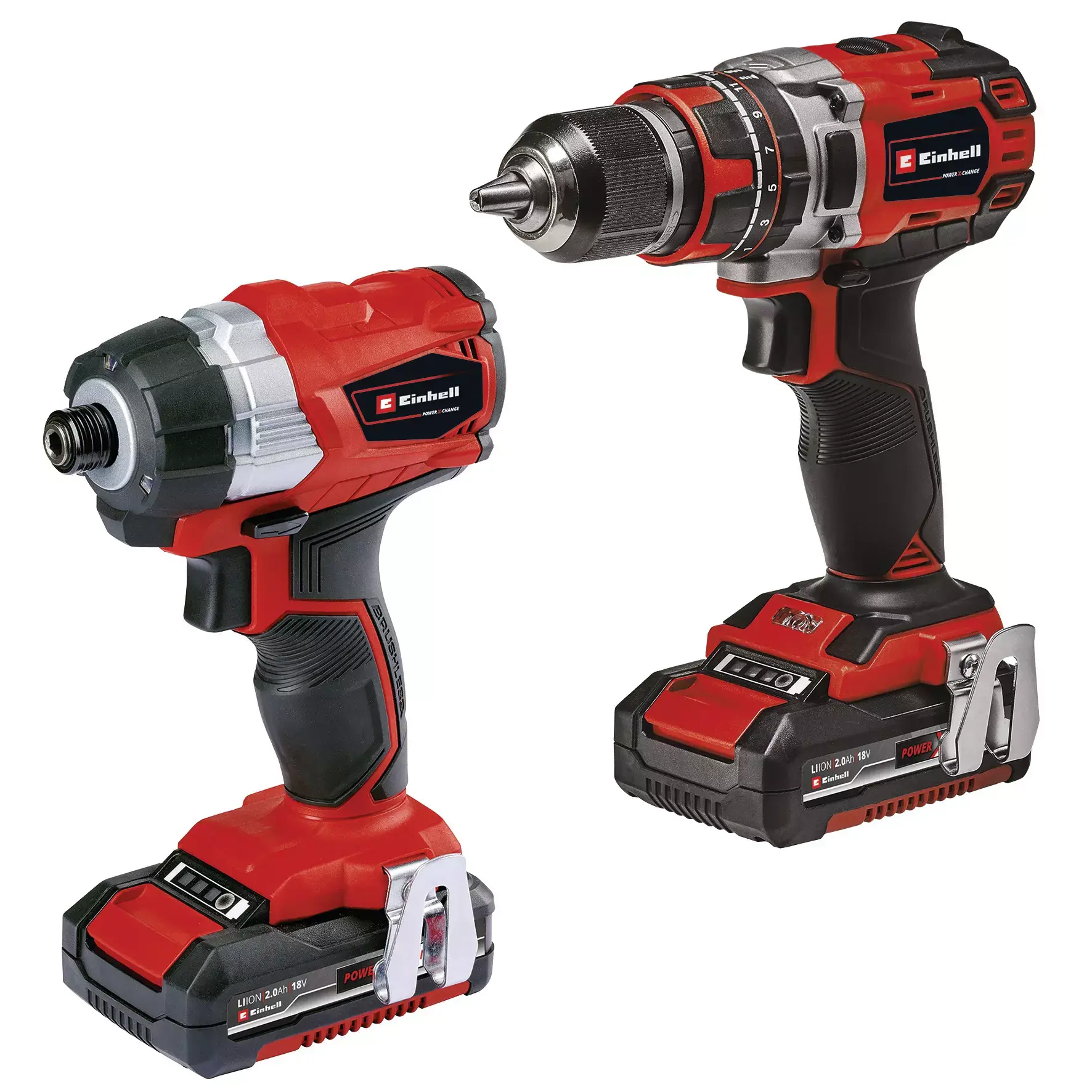 Einhell TP-18V Twin Pack BL Akülü Vidalama Seti