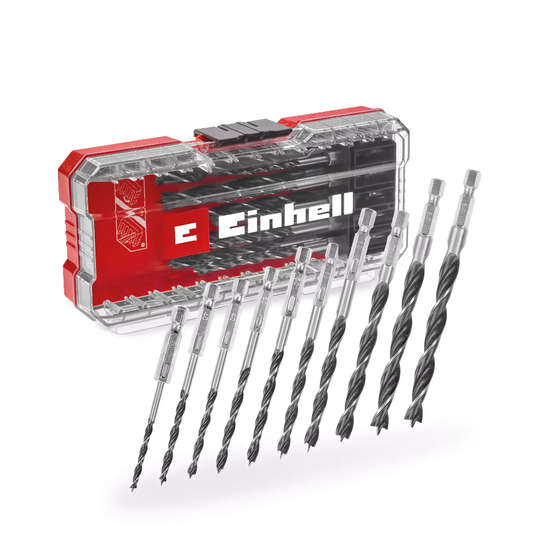 Einhell S-CASE 10 Parçalı Ahşap Matkap Ucu Seti