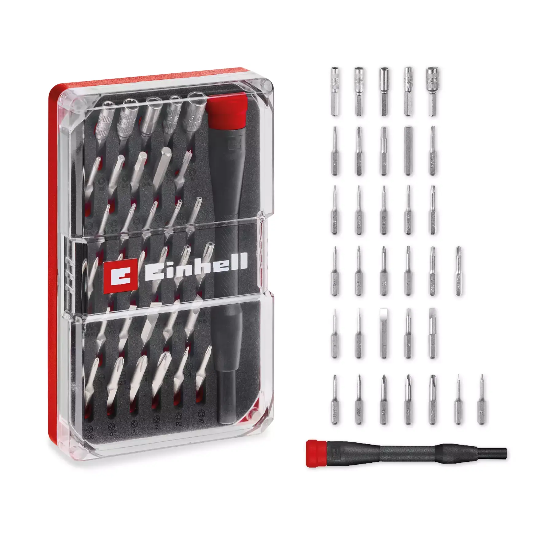 Einhell 33 Parçalı Hassas Tornavida Ucu Seti