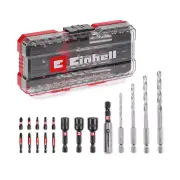 Einhell S-CASE 18 Parçalı Darbeli Matkap ve Uç Seti