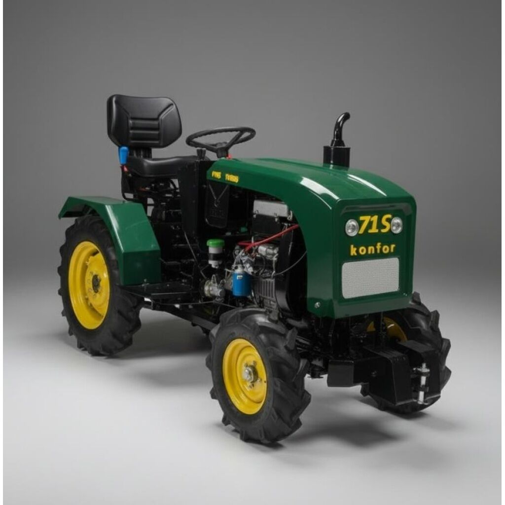 Taral 71 S Konfor Oturaklı Çapa Makinası- Mini Traktör 25 Hp