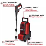 Einhell HYPRESSO 36/105 Akülü Basınçlı Yıkama