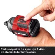 Einhell TP-CW 18/350-C Li BL - Solo Akülü Darb. Somun Sık-Kömürsüz