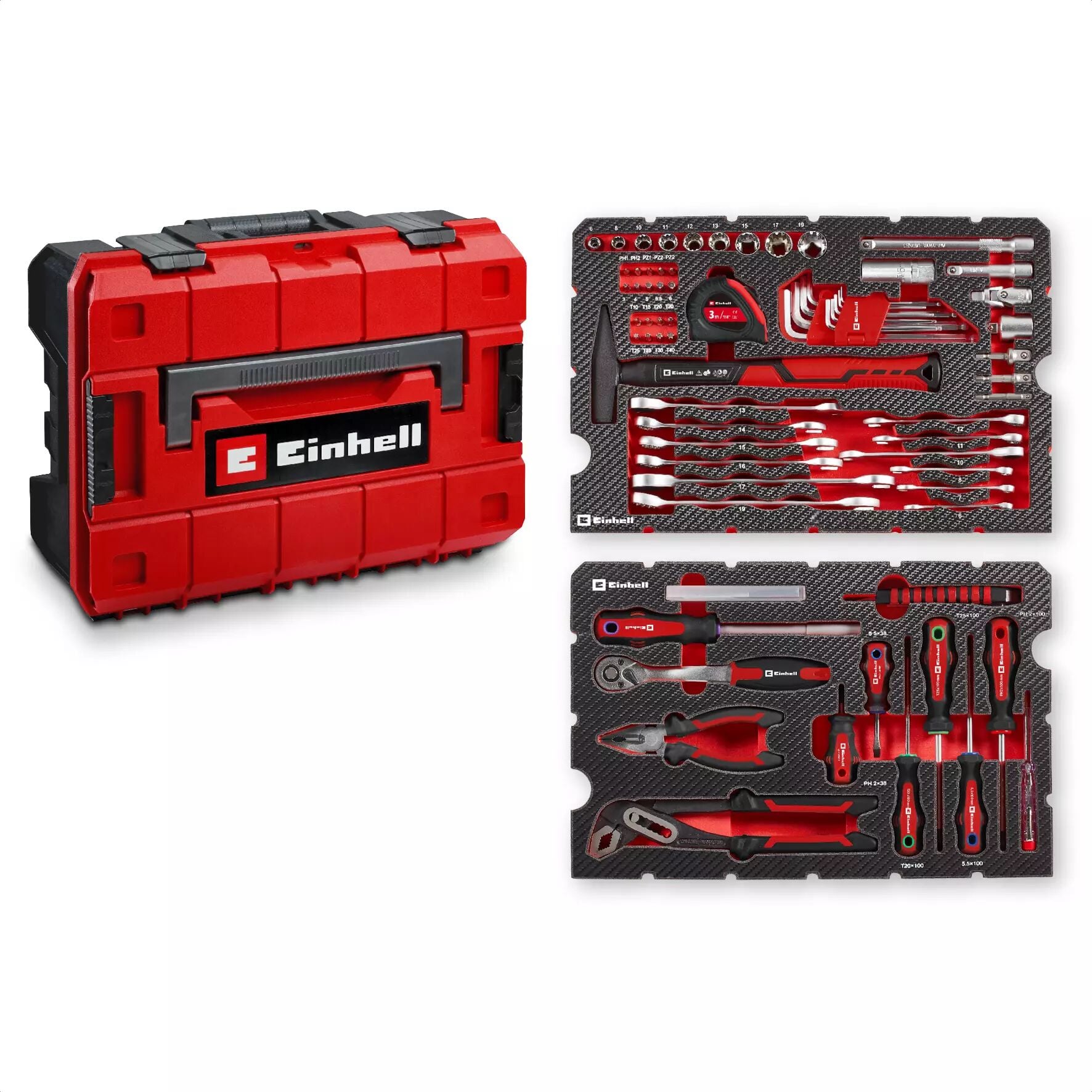 Einhell E-Case 80 Parça Universal Takım Çantası