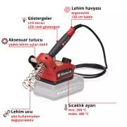 Einhell TE-SI 18/480 Li E - Solo Akülü Lehim Makinesi