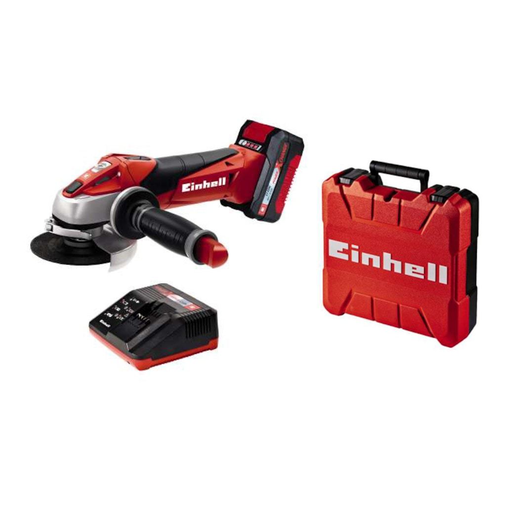 Einhell PXC Akülü Avuç Taşlama TE-AG 18/115 Li Kit (1x3.0 Ah)
