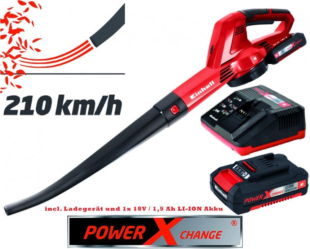 Einhell GE CL 18 Li Kit Akülü Yaprak Üfleme Makinası 18V